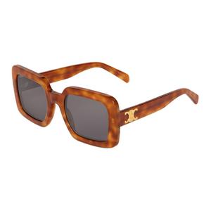 CELINE Солнцезащитные очки Triomphe 13 из ацетата, Tortoiseshell