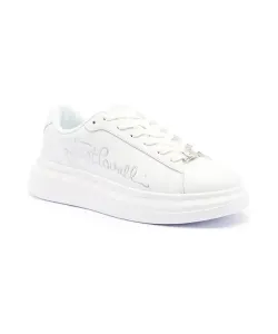 Кожаные кроссовки Just Cavalli, белый