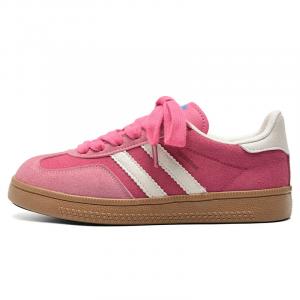 Deesha Женские противоскользящие износостойкие низкие кеды для скейтбординга Pink