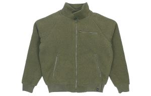 Куртка Nike SB Sherpa Casual Zipper Design lapel Skateboard, зеленый