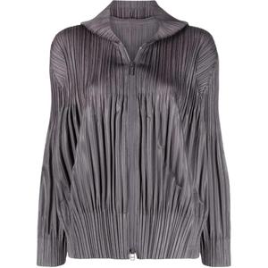 PLEATS PLEASE ISSEY MIYAKE Куртка женская серая, Gray