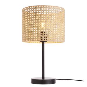 Настольная лампа BUTLERS NYBORG, металл / ротанг - 1 светильник - натуральный