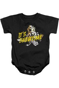 Детский комбинезон "Битлджус" на кнопках Gildan, черный