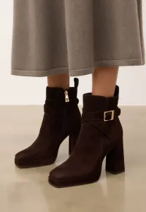 Ботильоны на платформе cintia Kazar, Brown