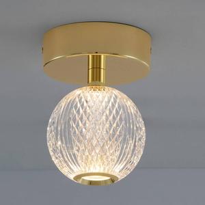 Потолочный светильник Nova Luce Brillante, алюминий / акриловое стекло - золото