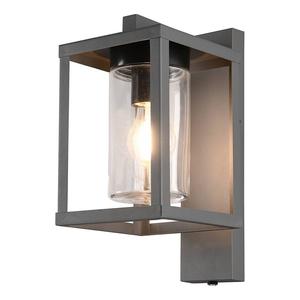 Настенный светильник Trio Lunga Typ A, прозрачное стекло / алюминий - 1 лампа