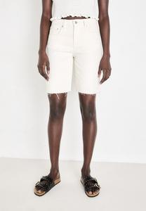 Джинсовые шорты Gina Tricot, кремовый