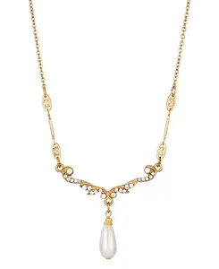 Ожерелье из искусственного жемчуга 2028, white