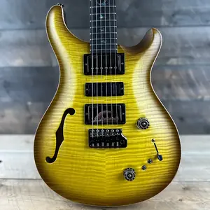 PRS Wood Library Special 22 Semi-Hollow - верх из клена Flame Maple 10, задняя дека из корины, гриф из зири-коте - McCarty Sunburst Satin 392388