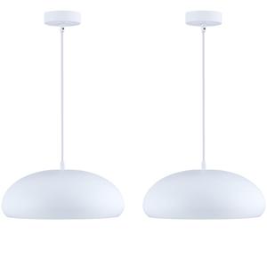 Подвесная лампа KONSIMO, 30x30x14 см, белый