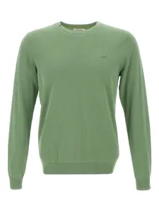 Свитер с длинными рукавами Sun68, зеленый