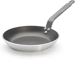 Сковорода антипригарная De Buyer Lyonnaise, 24 см, шоколадный