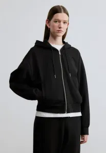 Свободная толстовка на молнии с монограммой Calvin Klein Jeans, Black