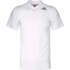 Футболка поло мужская белая Adidas