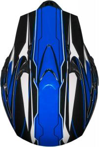 Шлем Raider RX1 MX, синий / черный