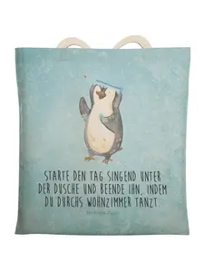 Шоппер Mr. & Mrs. Panda, цвет eisblau