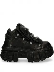 Кеды на платформе NEW ROCK, черный