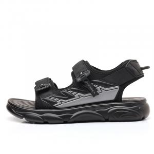 Сандалии на платформе для отдыха на природе, пляжные мужские AOKANG, Black