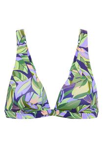 s.Oliver Топ бикини Triangle в синем цвете