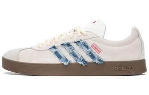 Vl court 2.0 устойчивые к истиранию низкие кроссовки для скейтбординга унисекс gray Adidas, серый