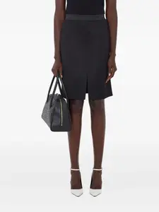 Юбка миди LIMA со шлицей Loulou De Saison, черный