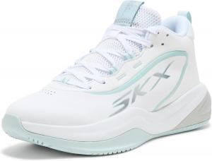 Мужские баскетбольные кроссовки Skechers SKX League, белый/голубой/светло-голубой