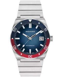 Мужские часы Ondoplan Swiss Automatic в стальном корпусе, 39 мм Movado