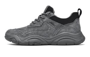 Кроссовки мужские низкие серые Jeep