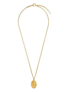 Колье с медальоном Dolce & Gabbana, золотистый