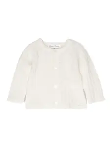 Кардиган с логотипом Tartine Et Chocolat, белый