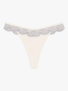 Комфортный гламурный танга Triumph, Silk White