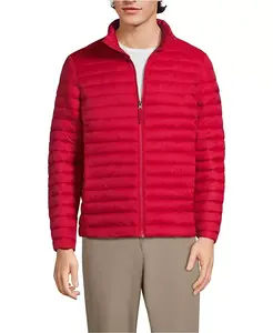 Мужская утепленная куртка Lands' End, красный