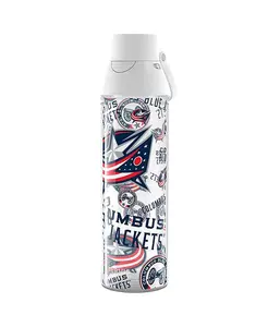 Бутылка для воды Columbus Blue Jackets Venture Lite, 24 унции Tervis Tumbler, multi