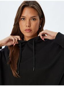 Толстовка KOTON Sweatshirt, черный