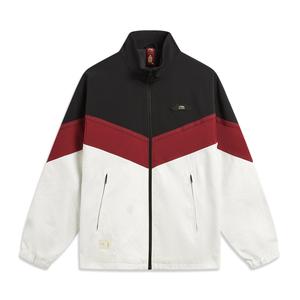 Li Ning x GUGONG China Culture Collection Куртки и Пальто Мужские Li-Ning, черный/экрю patchwork