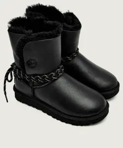 Зимние ботинки с завязкой «бейли» Ugg, черный