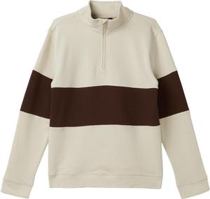 Толстовка с застежкой-молнией на четверть длины Janie and Jack, Brown