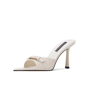 Shesrim Резиновые шлепанцы женские экрю, цвет Ecru