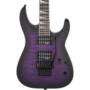 Электрогитара Jackson JS Series Dinky JS32Q DKA, прозрачный фиолетовый градиент