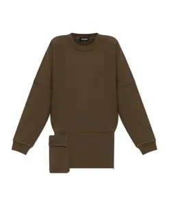 Платье с карманом Dsquared2, зеленый