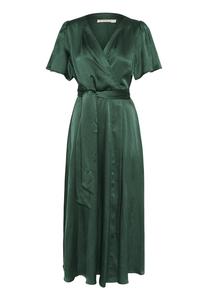 Коктейльное платье / Вечернее платье LORETTA Cream, темно-зеленый