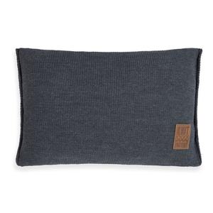 Подушка Knit Factory Uni - Антрацит - 60x40 см