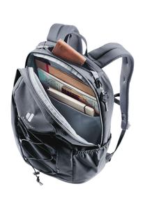 Рюкзак, спинка Airstripes, двусторонняя молния, 28 литров deuter, черный