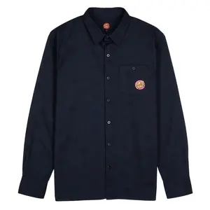 Рубашка с длинным рукавом Santa Cruz Mccoy donut dog, синий