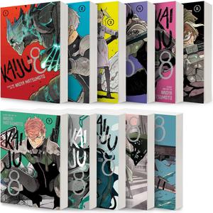 Kaiju No. 8, Vol. 1-11, 11 Books Set, by Naoya Matsumoto (Viz Media)