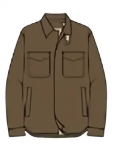 Куртка с карманами WOOLRICH, коричневый