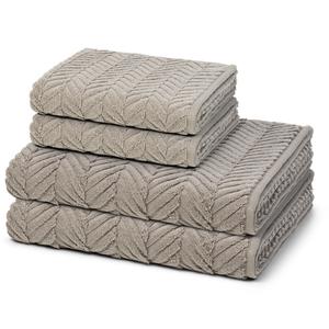 Набор полотенец TERRY SET Sensual Skin 4 предмета Ross, коричневый