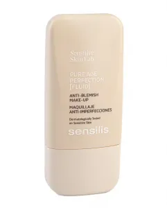 Тональная основа Pure Age Perfection Make-up & Treatment 30 мл Sensilis, 04 Pêche Doré