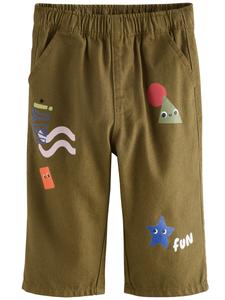 Обычные брюки Next, оливковый