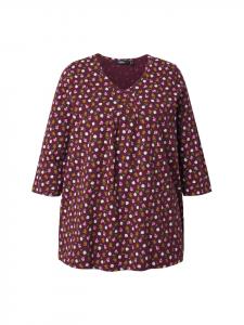 Рубашка сливового цвета Ulla Popken